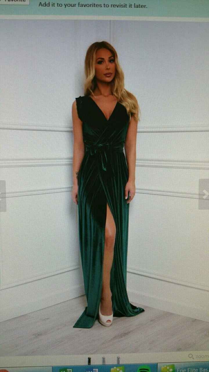 I ordered a dress!