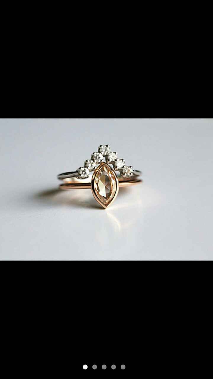 How do you or plan to wear your wedding and e- ring?