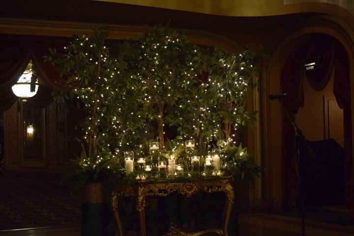 Non pro ceremony back drop