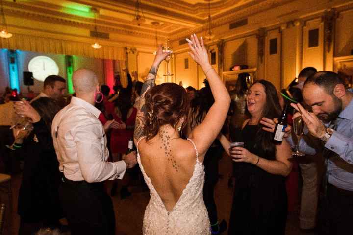 Hairs a mess but this picture gives you an idea of how many people we still had celebrating 2018 wit