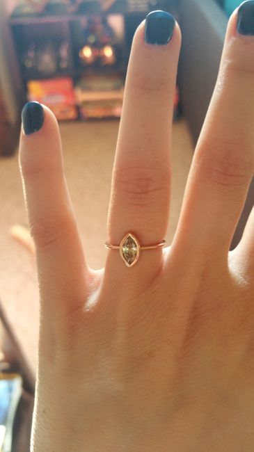Let's see those beautiful rings lady's!