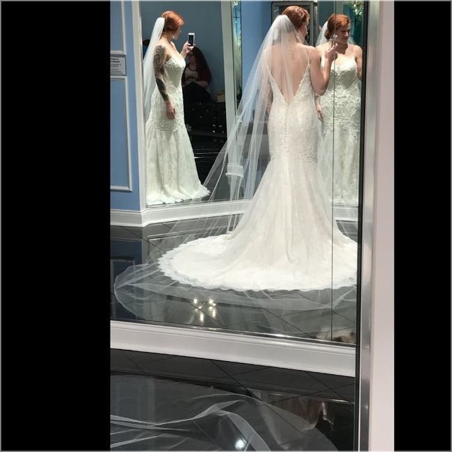 Let's see your wedding dresses.