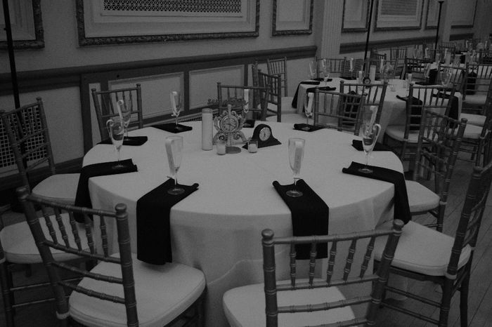 Before the florist was there - I like this because it shows the champagne glasses with the name scro