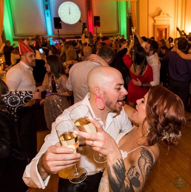 Us cheers'ing at midnight!