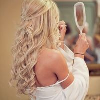 Anyone Wearing Hair Down?