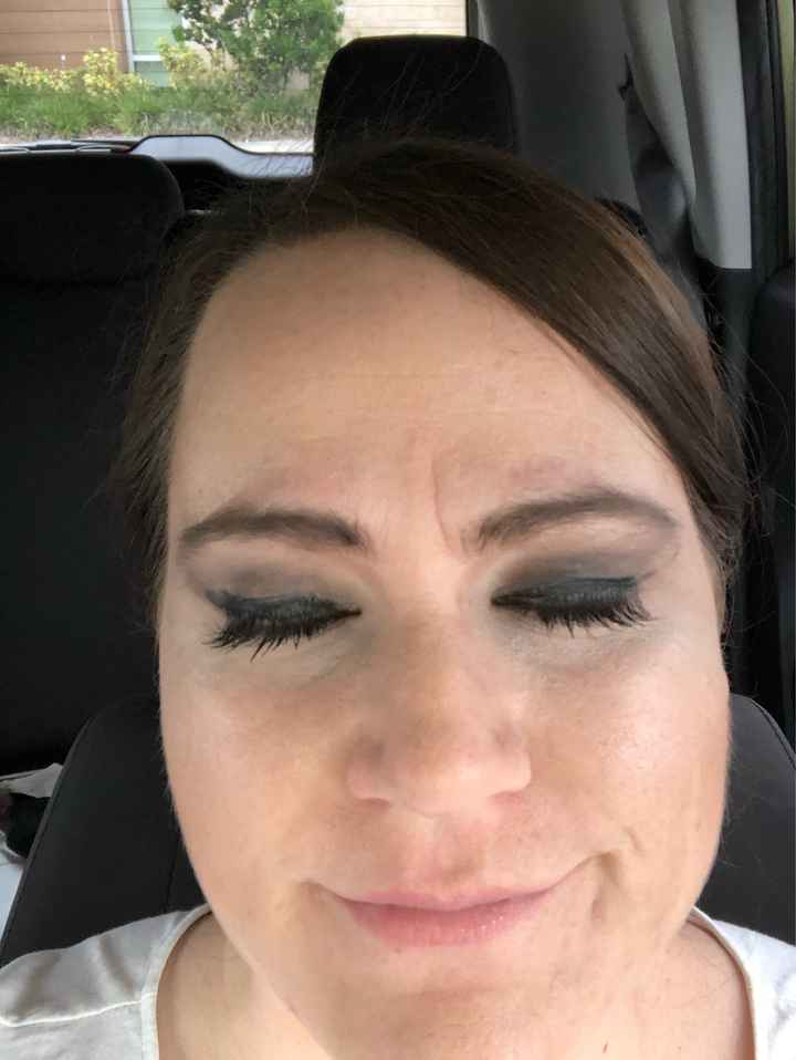Wedding makeup concern - 1