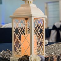 Centerpieces for tables at reception - 2