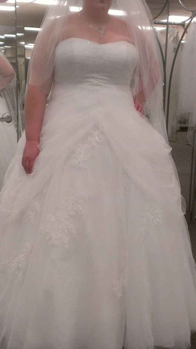 plus sized wedding dress