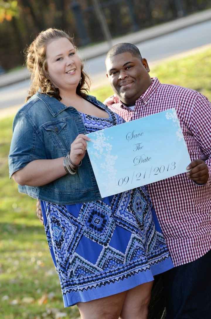So here is my save the date pic...