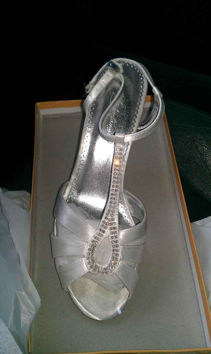 My shoes and Bling for the big day.