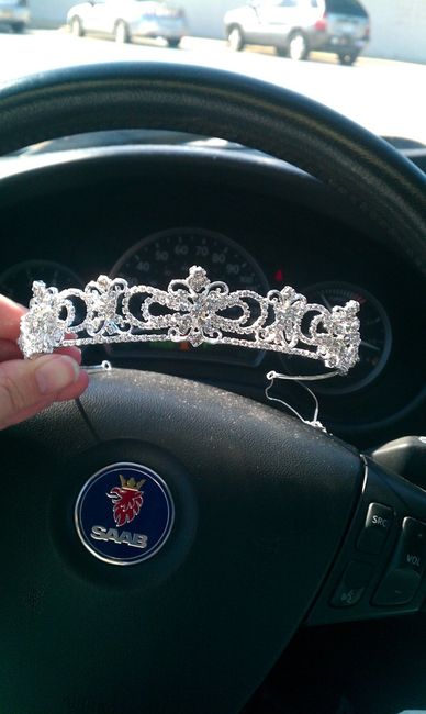 My tiara came in today...