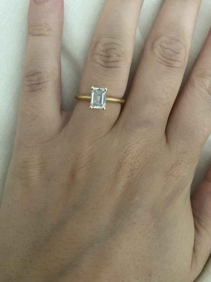 Small engagement rings unite! - 1