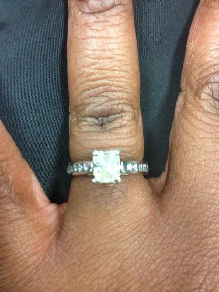 Show off your E-ring and wedding band!!!