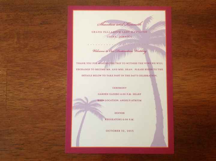 How are you personalizing your destination wedding? (Pics)