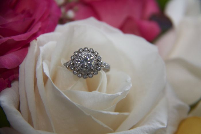 Our rings came in!