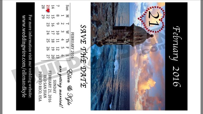 Save The Dates Magnets