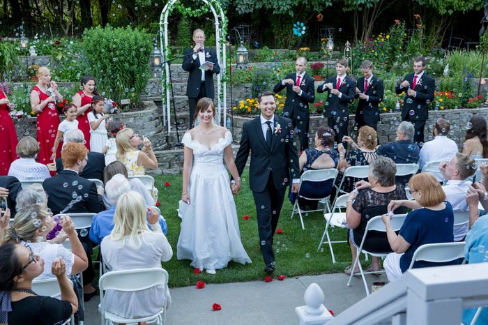 Pro-BAM! Inexpensive Backyard Wedding!