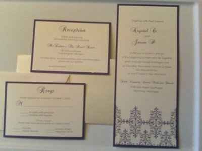 Sent my invites off today! $150 on postage later....