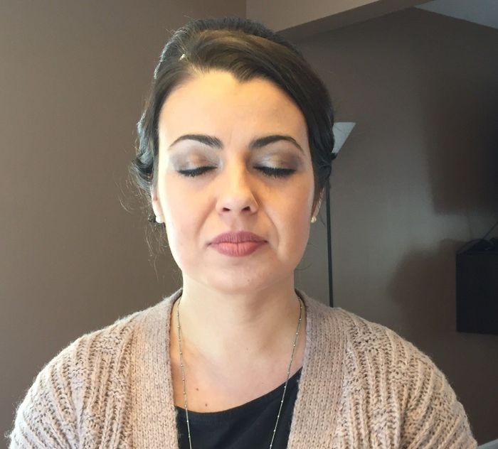 Makeup and hair trial today!