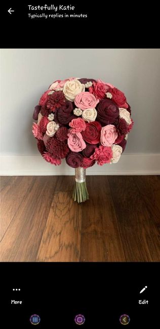 How big is your bouquet going to be? 1