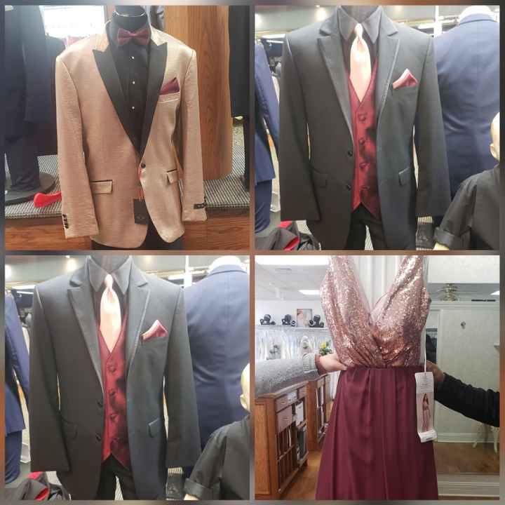 Groomsmen suits color - 1