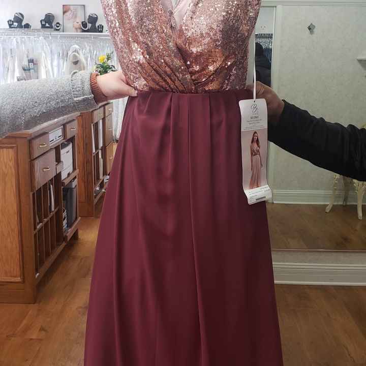 What Are You Doing For Bridesmaids Dresses? - 1