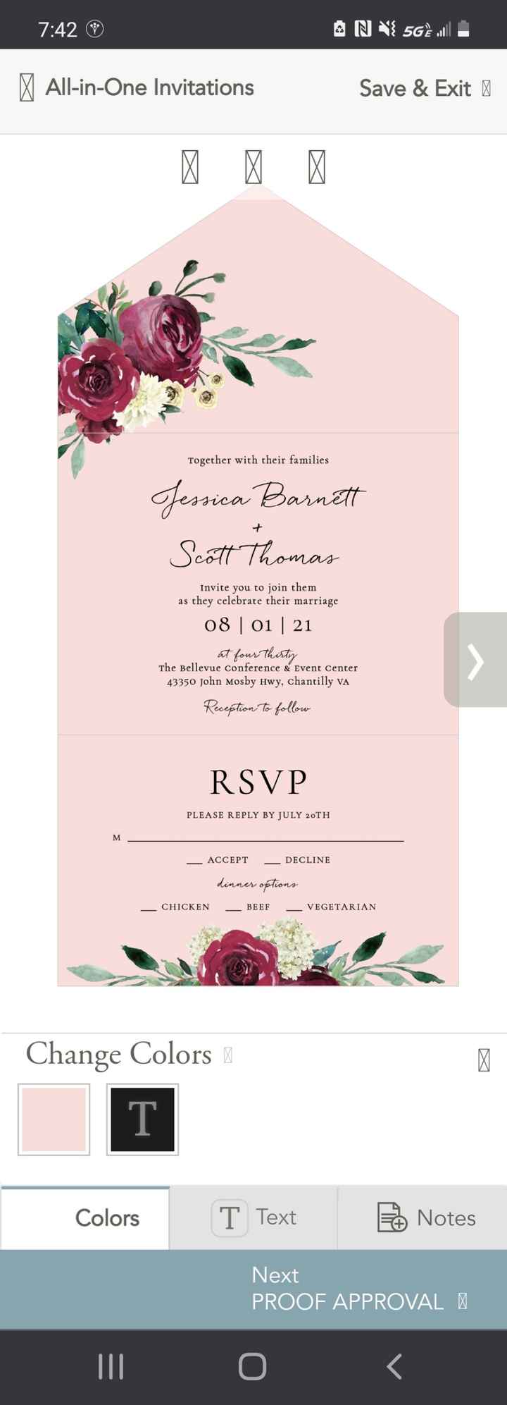 Wedding invitations looking for inspiration - 1