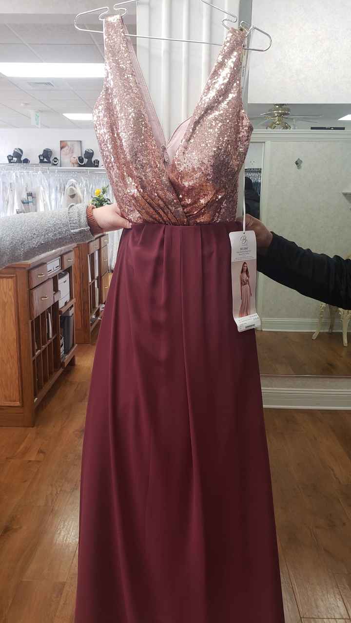 Bridesmaids dresses - 1