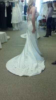 Need YOUR Opinions between these 2 dresses please..