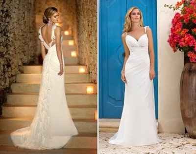 Need YOUR Opinions between these 2 dresses please..