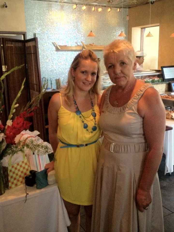 Just had my "surprise" Bridal shower .. I LOVE my MOH .. (pics)