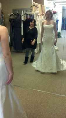 Need YOUR Opinions between these 2 dresses please..