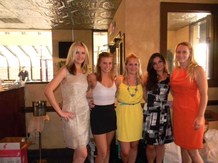 Just had my "surprise" Bridal shower .. I LOVE my MOH .. (pics)