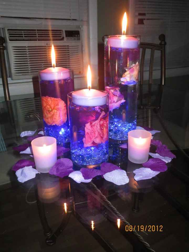 My centerpieces.. (pics)