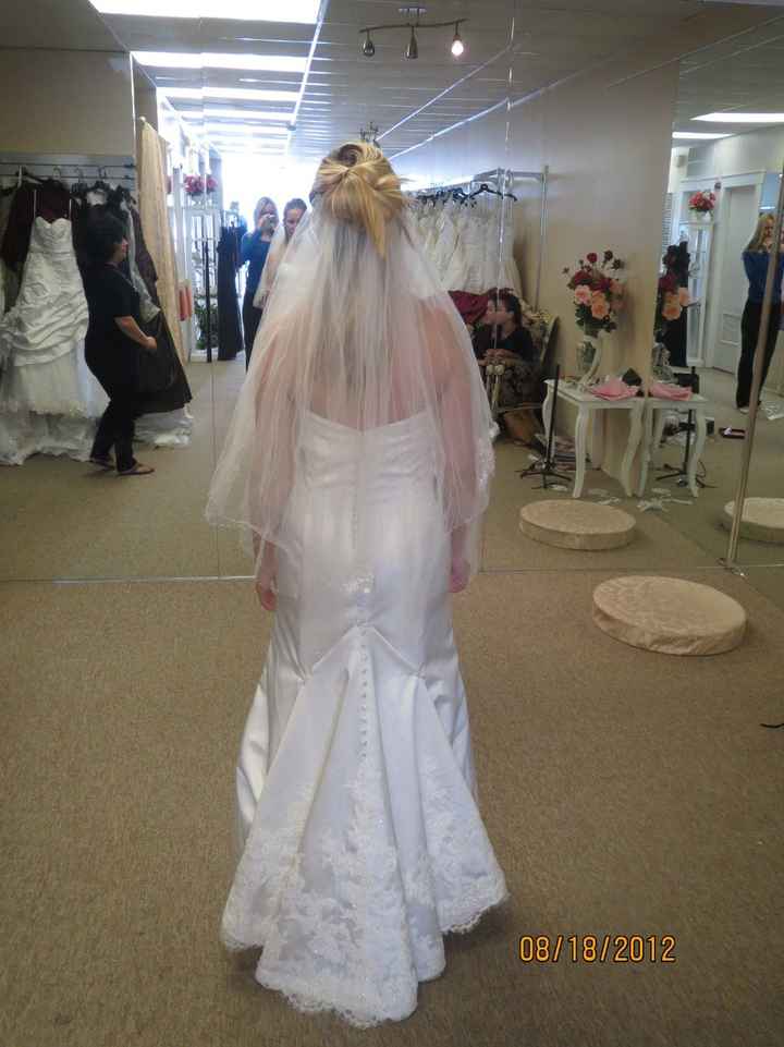 My 2nd fitting dress & my shoes (pics)