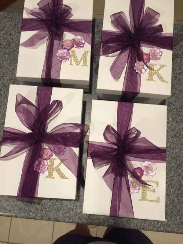Bridal party said yess!
