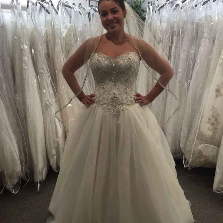Let me see what you're wearing on your wedding day