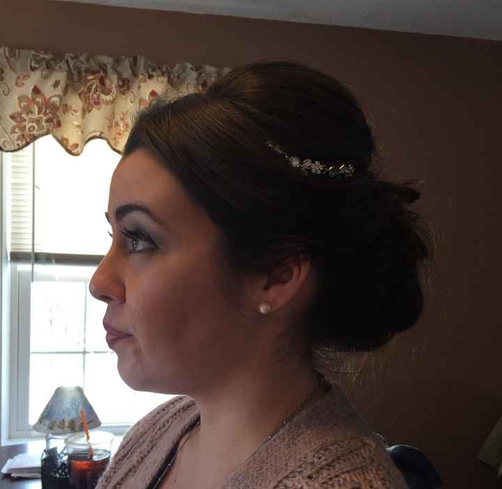 Makeup and hair trial today!