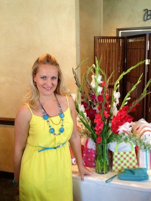 Just had my "surprise" Bridal shower .. I LOVE my MOH .. (pics)