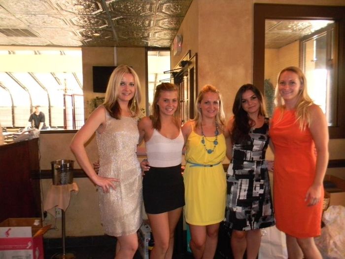 Just had my "surprise" Bridal shower .. I LOVE my MOH .. (pics)
