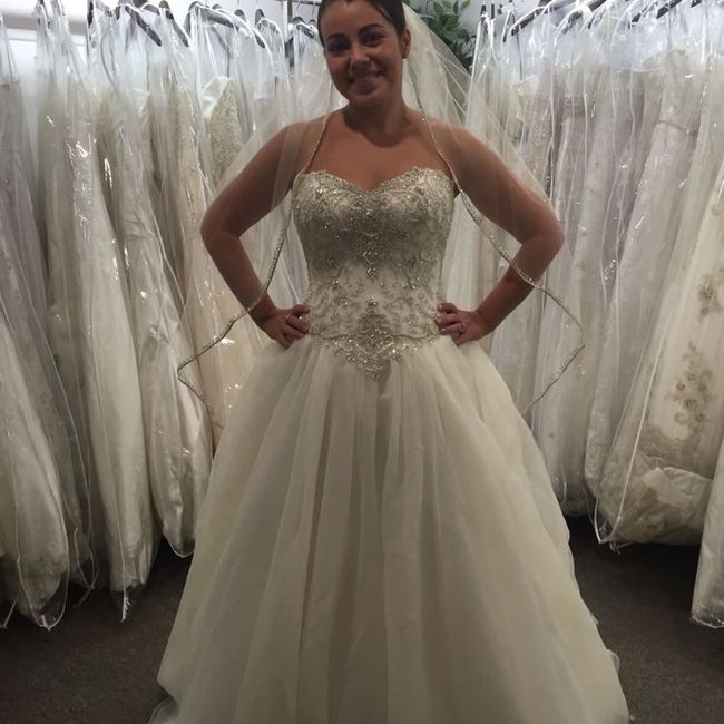 Let me see what you're wearing on your wedding day