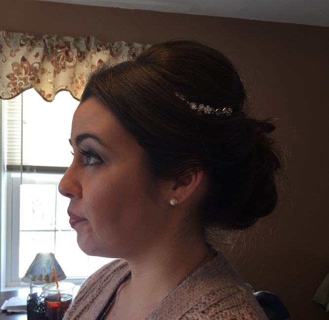 Makeup and hair trial today!