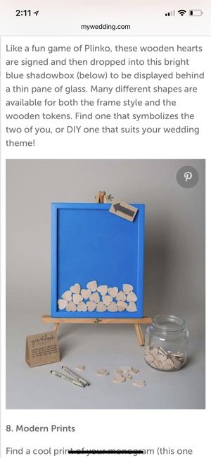 Guest Book Ideas? - 1
