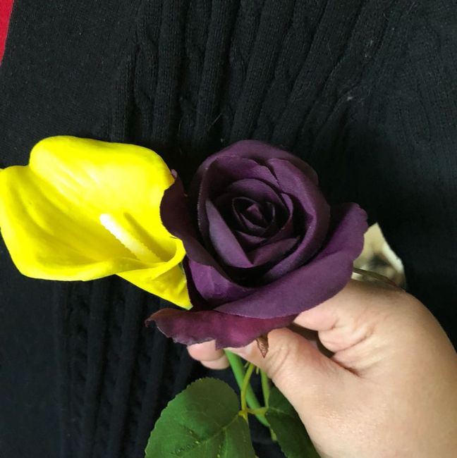 Artificial Flower pieces for tables...diy - 1