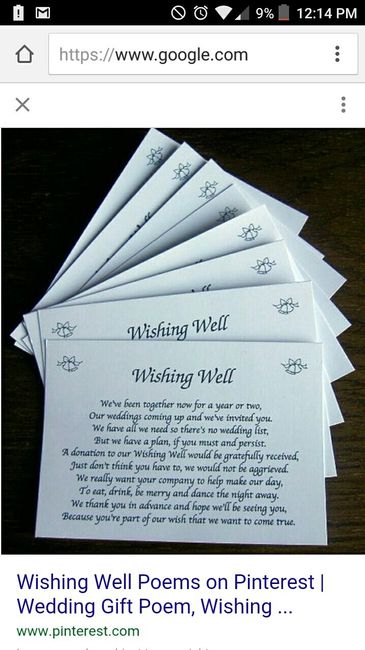 Gifts from guests??