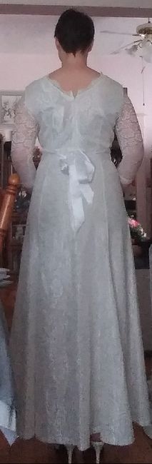 Long sleeve wedding dress - 2