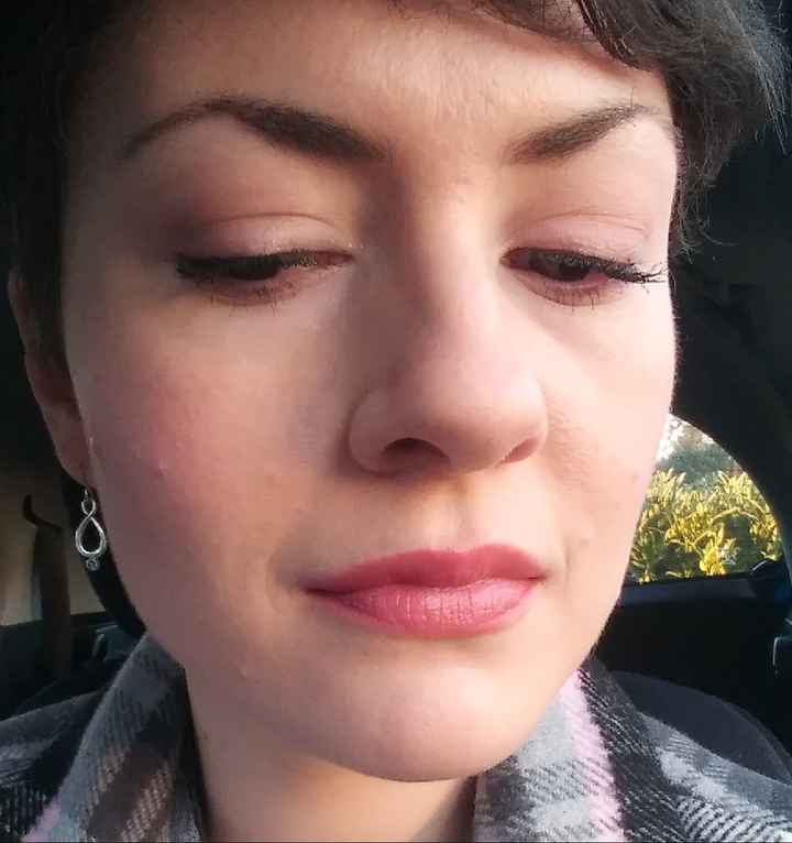 57 days!! Testing out wedding makeup!!! - 2