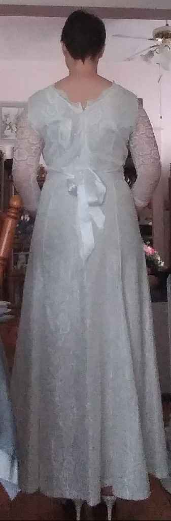 Long sleeve wedding dress - 2