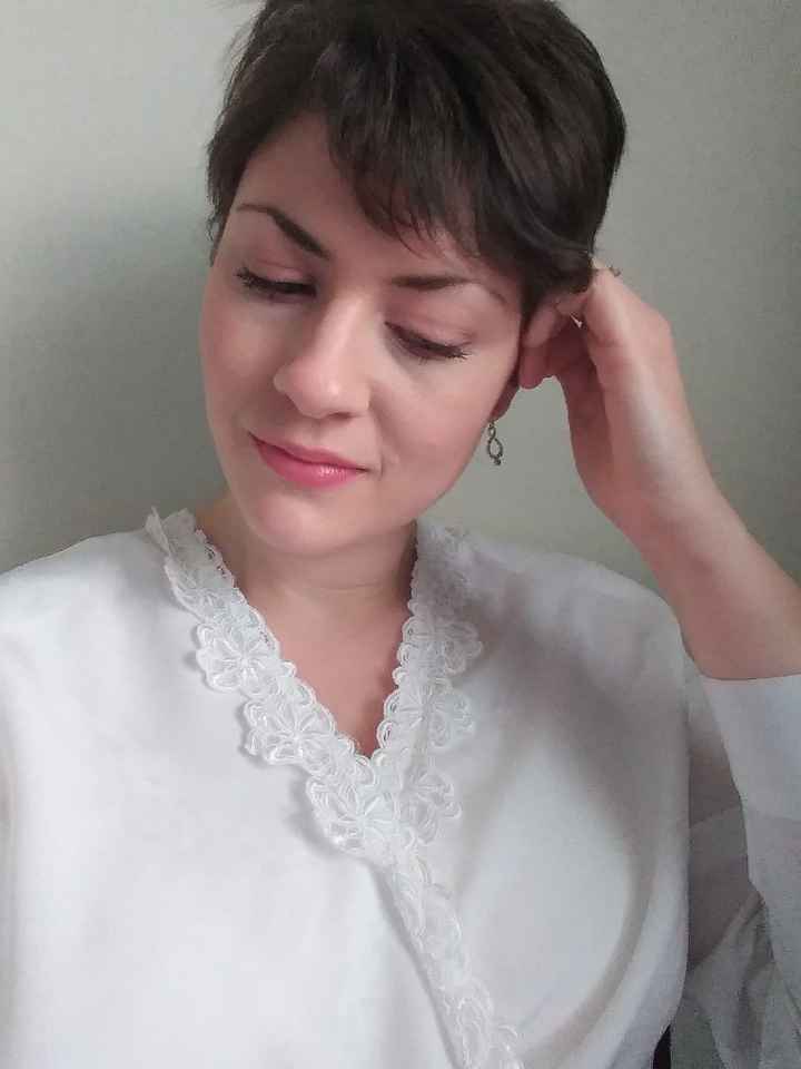 Pixie hair: flower crown and veil - 1