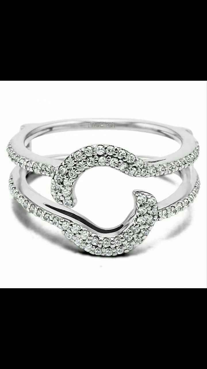Engagement ring guard, but not as wedding band